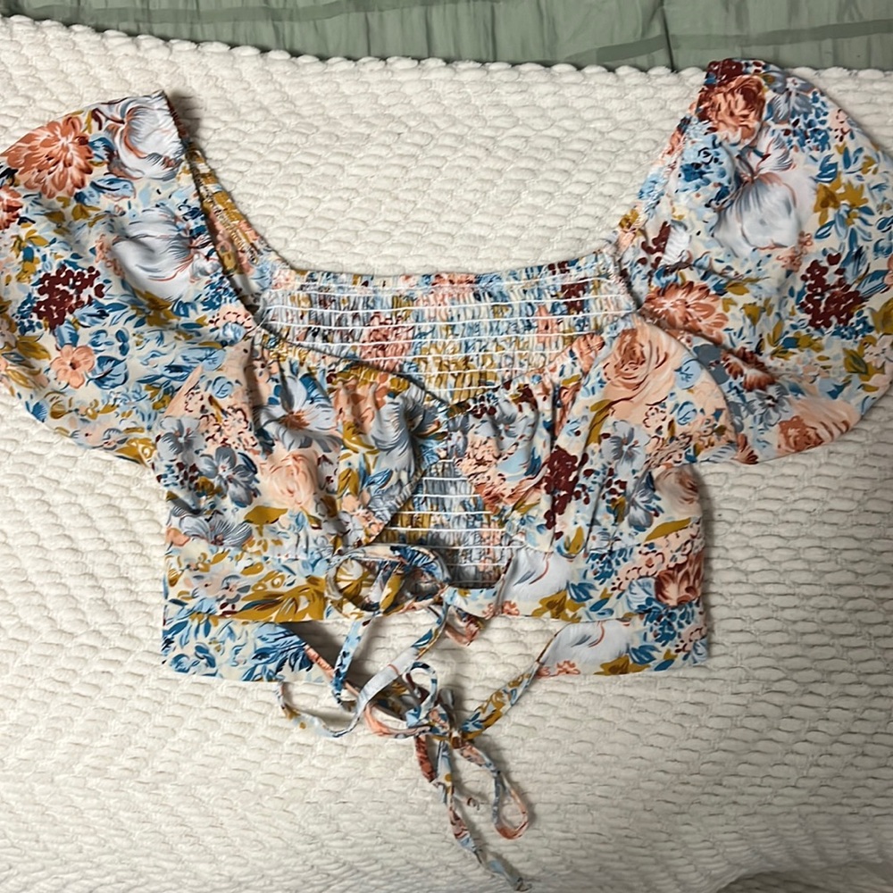Crop Top with cutouts